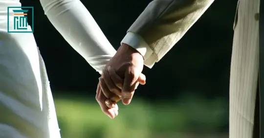 couple getting married
