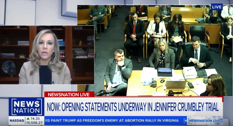 Lexie Rigden on News Nation Discussing the Jennifer Crumbley Trial ...