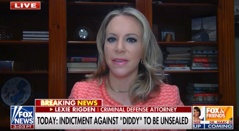 Lexie Rigden on Fox News Discussing the P. Diddy Indictment | Lawyer